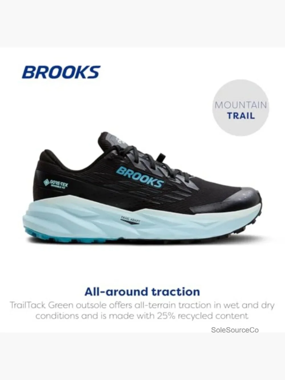 Waterproof Trail Running Shoe GTX GORE-TEX Durable Grip